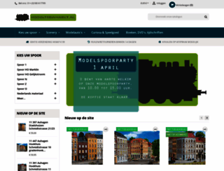 modeltreinmarkt.nl screenshot