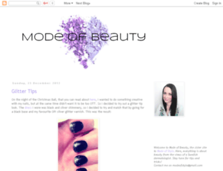 modeofbeauty.com screenshot