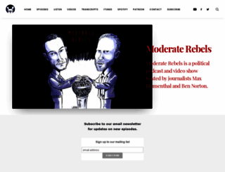 moderaterebels.com screenshot