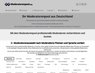 moderatorenpool.org screenshot