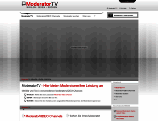 moderatortv.de screenshot