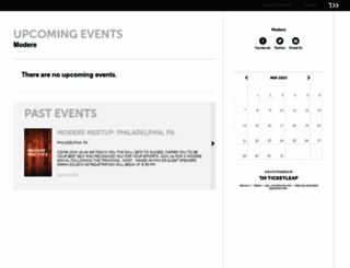 modere.ticketleap.com screenshot