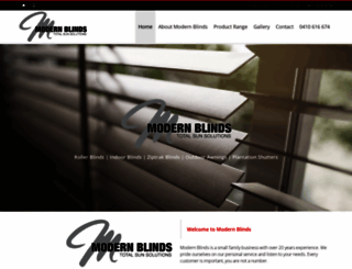 modern-blinds.com.au screenshot