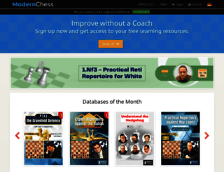 modern-chess.com screenshot