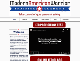modernamericanwarrior.com screenshot
