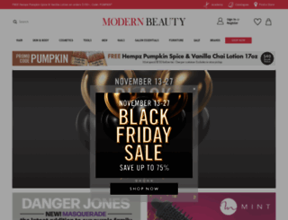 modernbeauty.com screenshot