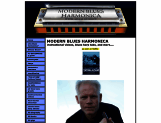 modernbluesharmonica.macwebsitebuilder.com screenshot