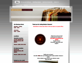 moderncleaners.com screenshot