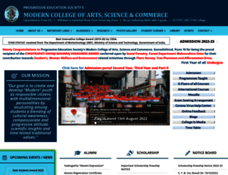 moderncollegegk.org screenshot