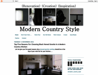 moderncountrystyle.blogspot.com screenshot