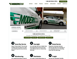 moderncourier.com screenshot