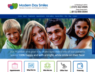 moderndaysmiles.com screenshot