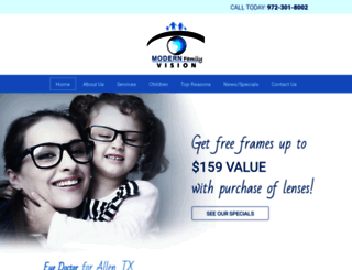 modernfamilyvision.com screenshot