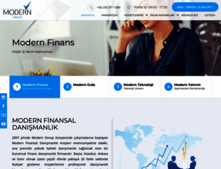 modernfinans.com.tr screenshot