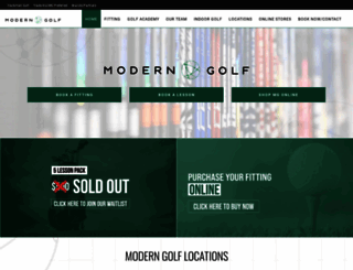 moderngolf.ca screenshot