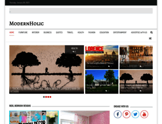 modernholic.com screenshot