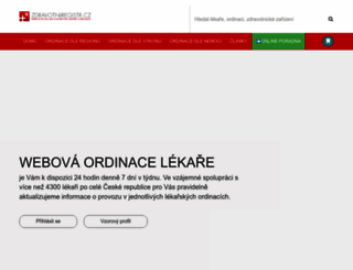 modernilekar.cz screenshot