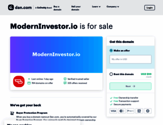 moderninvestor.io screenshot