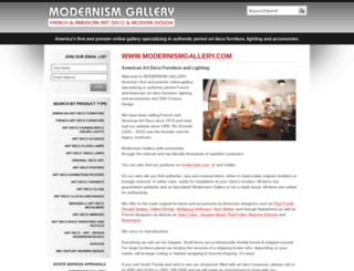 modernismgallery.com screenshot