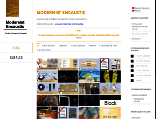 modernistencaustic.com screenshot