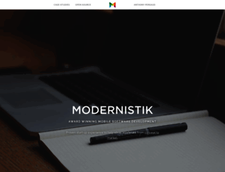 modernistik.com screenshot