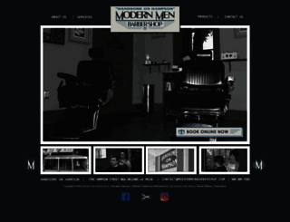 modernmenbarbershop.com screenshot