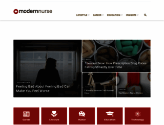 modernnurse.com screenshot