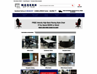 modernofficefurniture.com screenshot