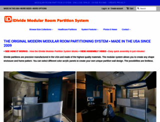 modernofficepartitions.com screenshot