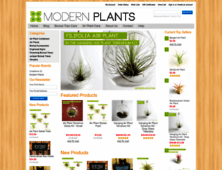 modernplants.com screenshot
