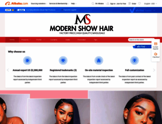 modernshow.en.alibaba.com screenshot