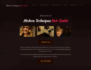 moderntechniqueshair.com.au screenshot