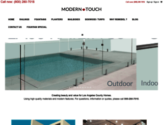 moderntouchdesign.com screenshot