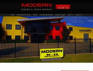 moderntruckrepairs.com.au screenshot