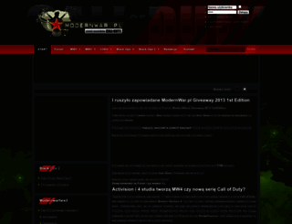 modernwar.pl screenshot