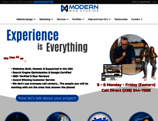 modernwebstudios.com screenshot