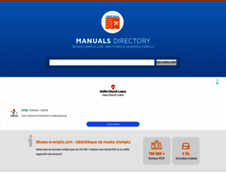 modes-d-emploi.com screenshot