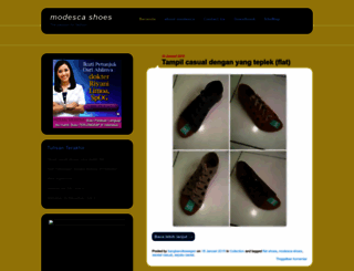 modescashoes.wordpress.com screenshot