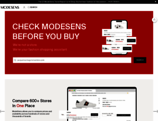 modesens.com screenshot