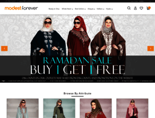 modestforever.com screenshot