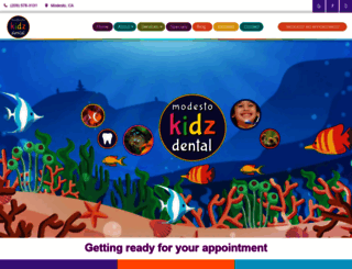 modestokidzdental.com screenshot