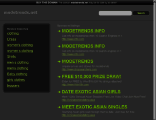 modetrends.net screenshot