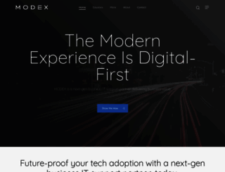 modex.com.au screenshot