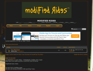 modifiedrides.7forum.info screenshot