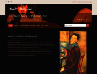 modigliani-foundation.org screenshot