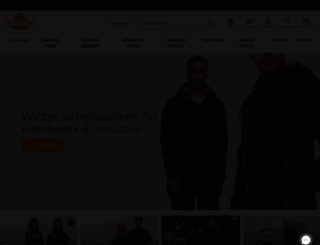 modische-berufsbekleidung.de screenshot