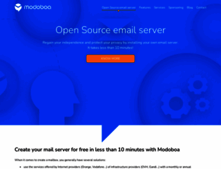 modoboa.org screenshot