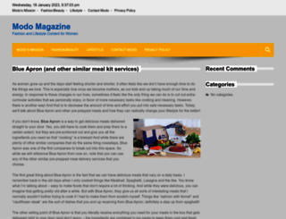 modomagazine.com screenshot
