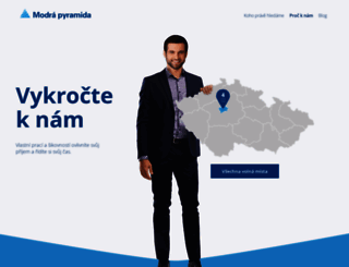 modrapyramida.jobs.cz screenshot