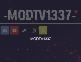 modtv1337.com screenshot